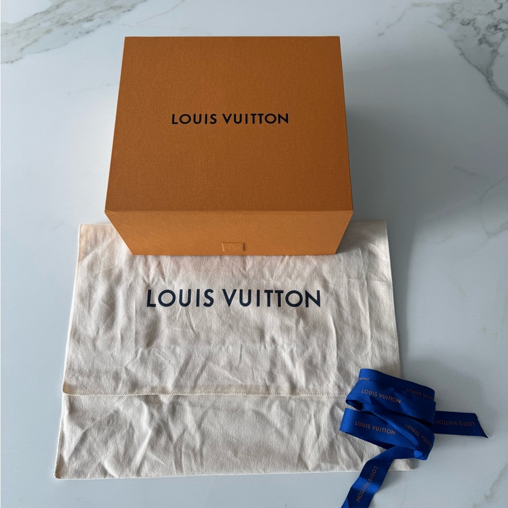 Louis Vuitton Storage Box with Dust Bag and Ribbon
